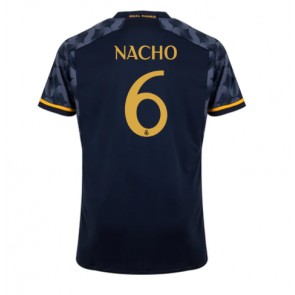 Real Madrid Nacho #6 Koszulka Wyjazdowych 2023-24 Krótki Rękaw